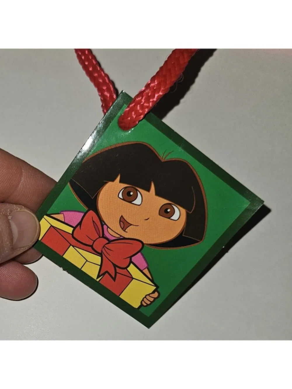 Dora Explorer Gift Bag Merry Christmas Feliz Navidad 12.5